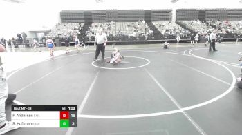 65 lbs Quarterfinal - Finn Andersen, Buxton Elite ES vs Shaefer Hoffman, Kraken Elem Elite