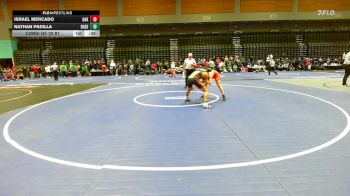 157 lbs Consi Of 32 #1 - Israel Mercado, Oakdale vs Nathan Padilla, Roseburg