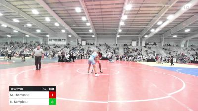 160 lbs Round Of 64 - Malachi Thomas, SC vs Noah Sample, AR