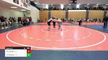 285 lbs Consi Of 4 - Rojelio Zavala, Gilmer Bobcat Wrestling vs Korbin Mincey, Lumpkin County Wresting