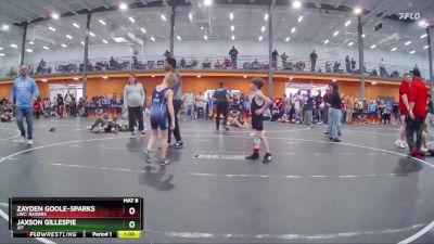 65 lbs Cons. Round 2 - Zayden Goole-sparks, LWC: Raiders vs Jaxson Gillespie, JET