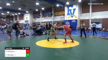 182 lbs Consolation - Antonio Sandora, Regis Jesuit vs Darwin Noriega, Victor Valley