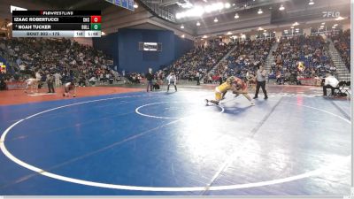 175 lbs Champ. Round 2 - Izaac Robertucci, Calvert Hall College vs Noah Tucker, Bullis Prep