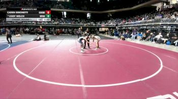 6A 126 lbs Champ. Round 1 - Cody Welch, Bryan vs Caden Simonetti, Humble Kingwood