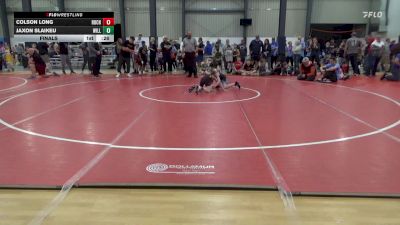 80 lbs Final - Colson Long, Rochester vs Jaxon Slaikeu, Williamsport