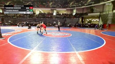 138-1A Quarterfinal - Houston Simmons, McNair vs Cayson Wadley, East Laurens