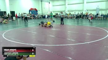 175 lbs Round 1 (10 Team) - Brian Wright, Camden Greasers vs Griffan Larson, Avon Wrestling Club