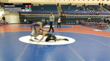 126 lbs Round 2: Quarterfinals - Sebastian Rodriguez, West Laurens vs Eddie Alonzo, Gilmer County