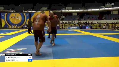 JASON ALTHISER vs ROCKFORD BEEGEN 2022 World IBJJF Jiu-Jitsu No-Gi Championship