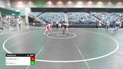 157 lbs Round Of 32 - Paolo Salminen, Wyoming-UNATT vs Kydyn Lima, San Francisco