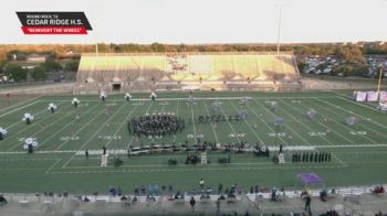 Cedar Ridge High School "Reinvent The Wheel" at 2026 Texas Marching Classic