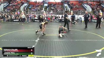 65 lbs Cons. Round 4 - Jaxson Pioli, Western Region Affiliated vs Donald Collier, Paw Paw Youth Wrestling