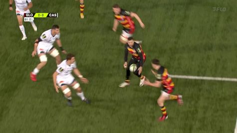 Julien Dumora Try For Castres vs Gloucester Rugby