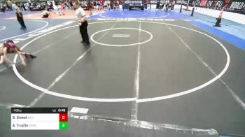 49 lbs Consolation - Sadie Sweat, Kalispell Wrestling Club vs Aurelius Trujillo, Pomona Elite