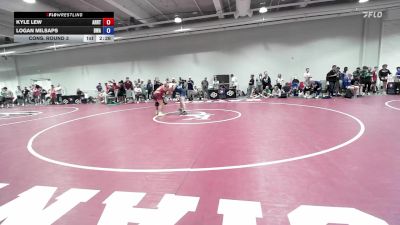 70 lbs Cons. Round 3 - Kyle Lew, Arkansas RTC vs Logan Milsaps, Boneyard Wrestling Academy