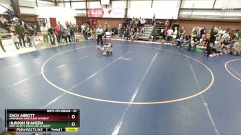 62 lbs Quarterfinal - Hudson Shaheen, Iron County Wrestling Academy vs Zach Abbott, Sanderson Wrestling Academy