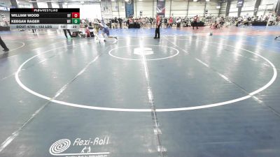 152 lbs Consi Of 32 #2 - William Wood, NY vs Keegan Rager, WY