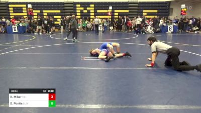 88 lbs Quarterfinal - River Miker, Tri-State Hammers vs Gavin Pontis, Cleveland WC