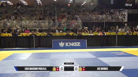 Ace Mendes vs Luca Massimo Paolella 2025 Pan Kids Jiu-Jitsu IBJJF Championship