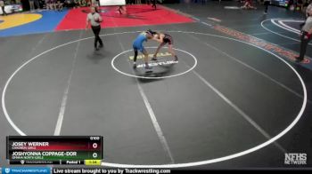 Champ. Round 1 - Joshyonna Coppage-Dortch, Omaha North Girls vs Josey Werner, Chadron Girls