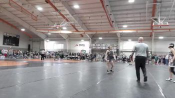 125 lbs Champ. Round 2 - Patience Smith, Kenton High School vs Kandice Spry, Tri-Valley High School