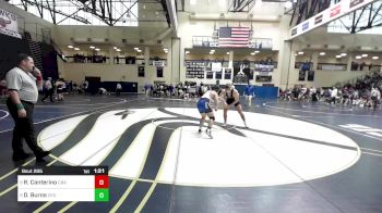 215 lbs Round Of 16 - Robert Canterino, Christian Brothers Academy vs Dante Burns, Conwell Egan