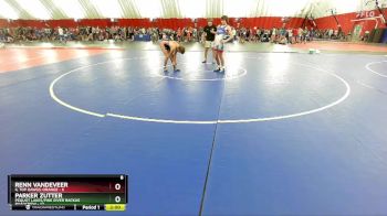 126 lbs Round 2 (6 Team) - Parker Zutter, Pequot Lakes/Pine River Backus Roadcrew vs Renn VanDeveer, IL Top Dawgs-ORANGE