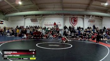 120 lbs Quarterfinal - Bronson Hall, North Fork vs Matthew Valdez, Delta