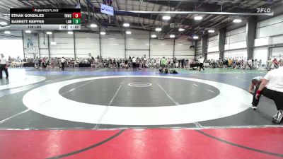 138 lbs Rr Rnd 3 - Ethan Gonzales, TNWC Black - HSB vs Barrett Keiffer, LAW Blue - HSB