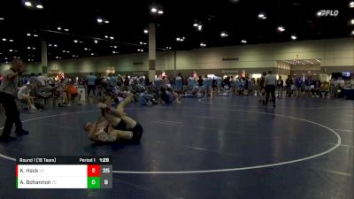 170 lbs Round 1 (16 Team) - Kai Heck, Montana Sidney vs Ayden Bohannon, Montana Silver