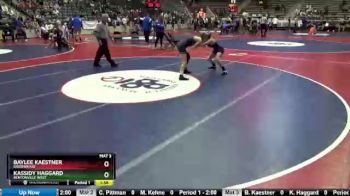 116 lbs Champ. Round 2 - Baylee Kaestner, Greenwood vs Kassidy Haggard, Bentonville West