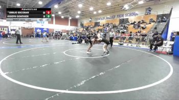 120 lbs Cons. Round 8 - Emilio Escobar, Granite Hills vs Joseph Gonthier, Laguna Hills