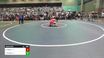 144 lbs Round Of 64 - Jesse Meza, Oakdale vs Isaac Christo, Skutt Catholic