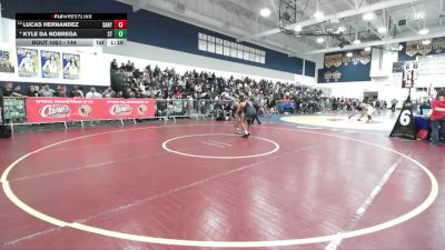144 lbs Champ. Round 1 - Lucas Hernandez, Santiago (Corona) vs Kyle Da Nobrega, South Torrance