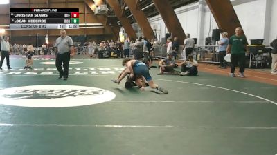 119 lbs Consi Of 8 #2 - Christian Stamis, Bitetto Trained vs Logan Medeiros, Iron Faith