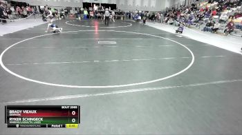 120 lbs Cons. Round 6 - Ryker Schingeck, Wabeno/Laona/Th. Lakes vs Brady Vieaux, Denmark