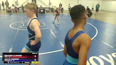 110 lbs Round 2 (8 Team) - Gunner Knudsen, Utah vs Malachi Pettis, Washington