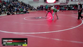 145 lbs Cons. Round 4 - Troy Doroff, Edina vs Charlie Born, St. Peter