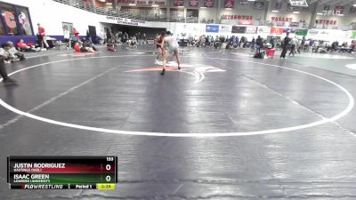 133 lbs Cons. Round 1 - Isaac Green, Lourdes University vs Justin Rodriguez, Hastings (Neb.)