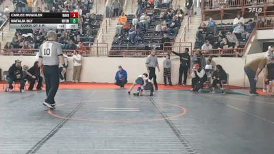 69_G lbs Consi Of 8 #1 - Carlee Huggler, Warrior Run vs Natalia Bly, Wyoming Area