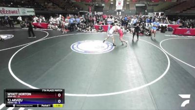 157 lbs Placement Matches (16 Team) - Wyatt Horton, IEWA-GR vs TJ Arvizu, MDWA-GR