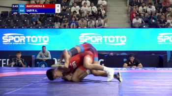 65 kg Qualif. - Brock Mantanona, United States vs Almas Sabyr, Kazakhstan