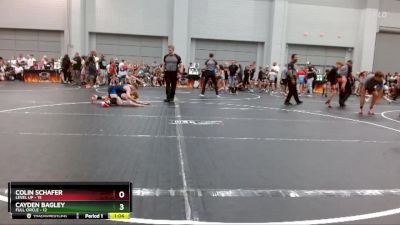 84 lbs Round 2 (10 Team) - Cayden Bagley, Full Circle vs Colin Schafer, Level Up