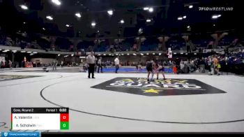 101 lbs Cons. Round 2 - Aidan Scholwin, Pontiac vs Alexander Valentin, Lane Tech