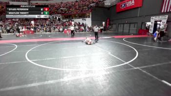 63 lbs Semifinal - Braylon Tibbett, Chippewa Elite vs Sylus Peterson, Medford/Crass Trained