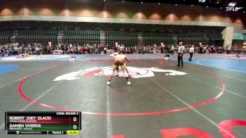 144 lbs Cons. Round 2 - Damien Viveros, Redwood -Visalia vs Robert `Joey` Olacio, Stagg (Amos Alonzo)