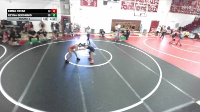 100-105 lbs Round 3 - Reyna Geronimo, 951 WC vs Emma Payan, Bonita Vista