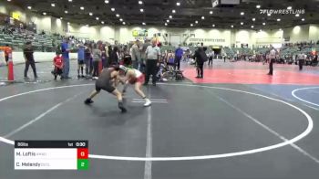 86 lbs Semifinal - Alejandro Navarro, Sunkist Kids Monster Garage vs Mycah Gachupin, Nevada Elite