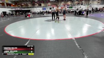 165 lbs Cons. Round 6 - Weston Melvin, Cumberlands (Ky.) vs Jabril Williams, Midway University