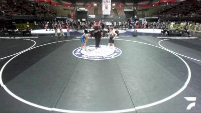 108 lbs Champ. Round 1 - William Davidson, Origin Training Center vs Andrew Flores, Rough House Wrestling